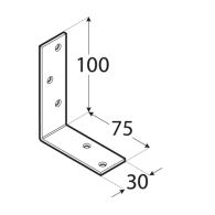 KB 1 Kątownik 100x75x30x3,0 - Domabau.pl