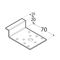 LZ 0 Łącznik 70x20x55x2,5 - Domabau.pl
