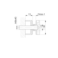 Uchwyt wlewu szklanego