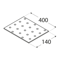 PP 22 Płytka 140x400x2,0 - Domabau.pl