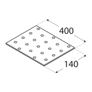 PP 22 Płytka 140x400x2,0 - Domabau.pl