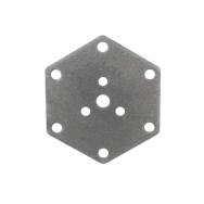 PWH 1 Flansza sześciokątna do PWM - surowa 160x8,0 - Domabau.pl