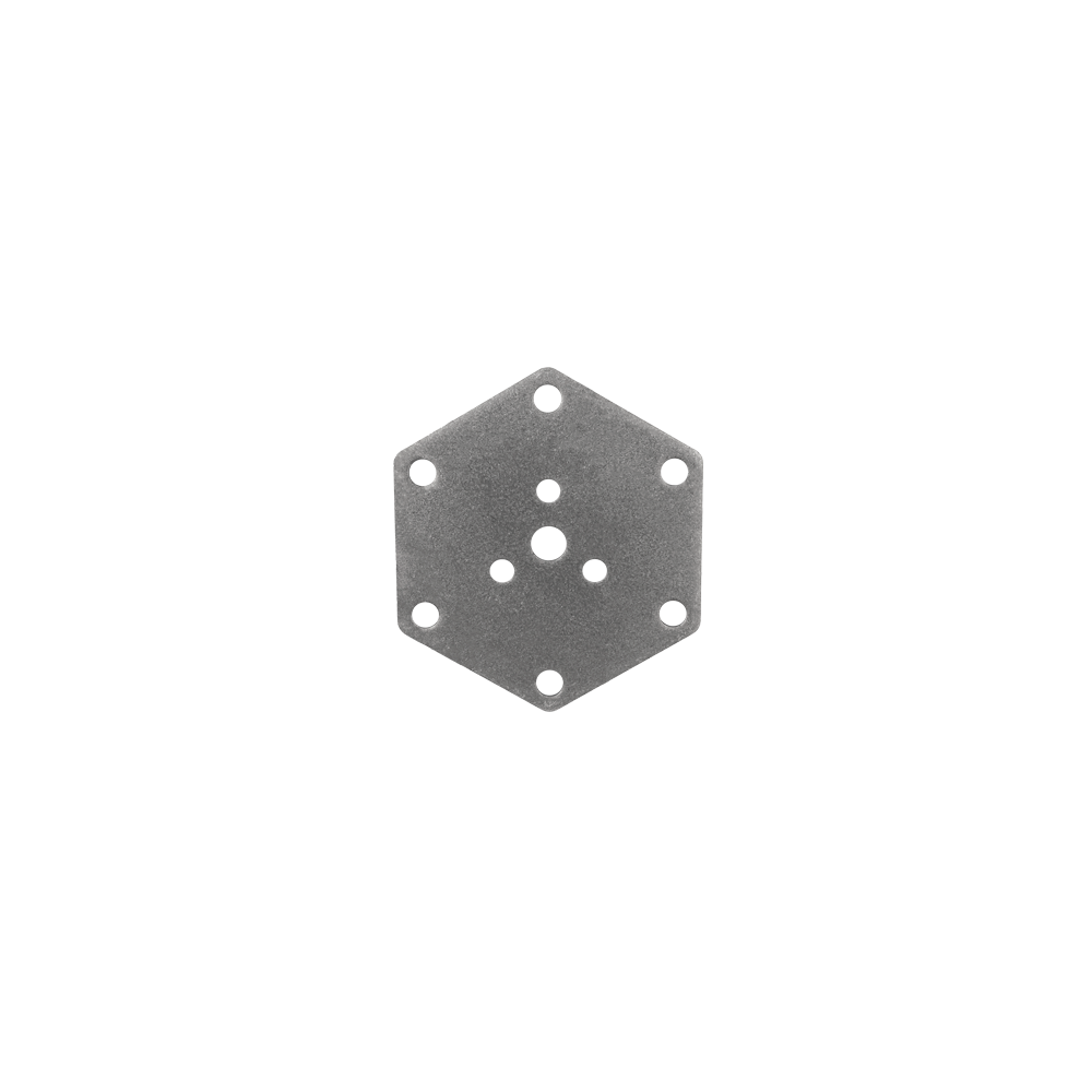 PWH 1 Flansza sześciokątna do PWM - surowa 160x8,0 - Domabau.pl