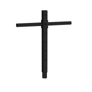 PWKT 62 Klucz do podstaw słupa wkręcanych typ "T" 62x770x3,0 - Domabau.pl