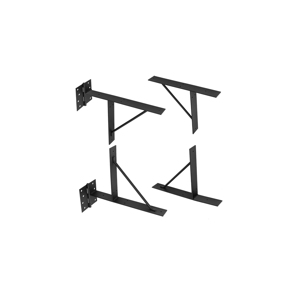 ZNW 1 Zestaw zawiasów narożnych(2zaw+2wsp) C 300x200x38x3,0 - Domabau.pl