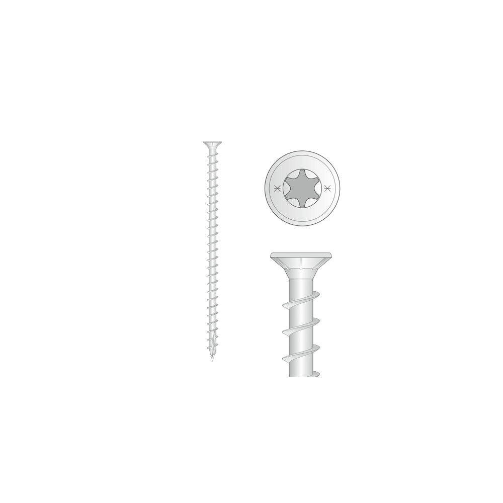CPS 08260  Wkręt 8x260 - Domabau.pl