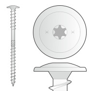 WKT 08180  Wkręt 8x180 - Domabau.pl