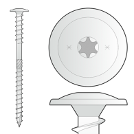 WKT 08400  Wkręt 8x400 - Domabau.pl