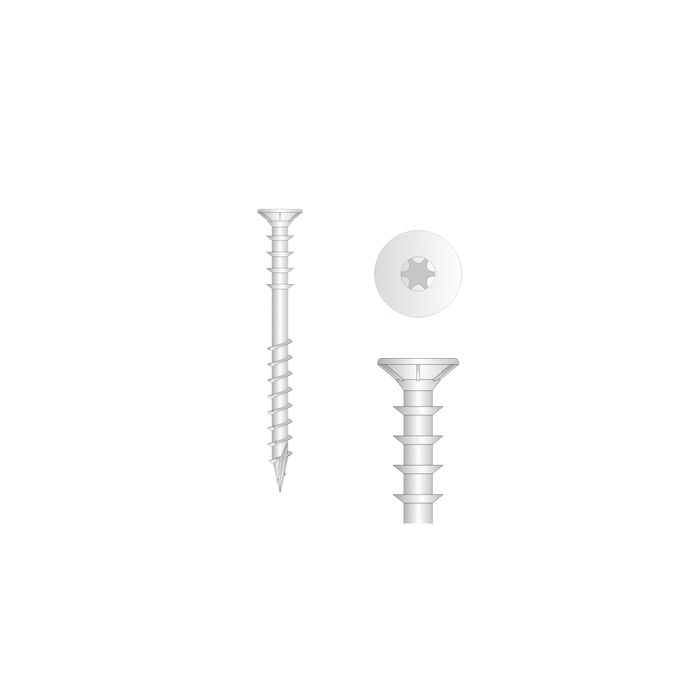 WDS 06160  Wkręt 6x160 - Domabau.pl