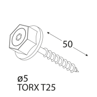 SDCS 50  Wkręt C /12 blister - Domabau.pl