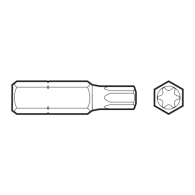BIT TORX T20 Końcówka - Domabau.pl