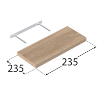 FS 24/24 Półka DS 235x235 - Domabau.pl