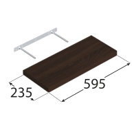 FS 60/24 Półka WE 595x235 - Domabau.pl