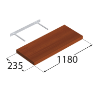 FS 118/24 Półka JB 1180x235 - Domabau.pl