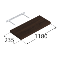 FS 118/24 Półka WE 1180x235 - Domabau.pl
