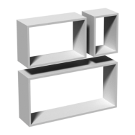 FRS 1 Półka kpl. BI 600/380/170 - Domabau.pl