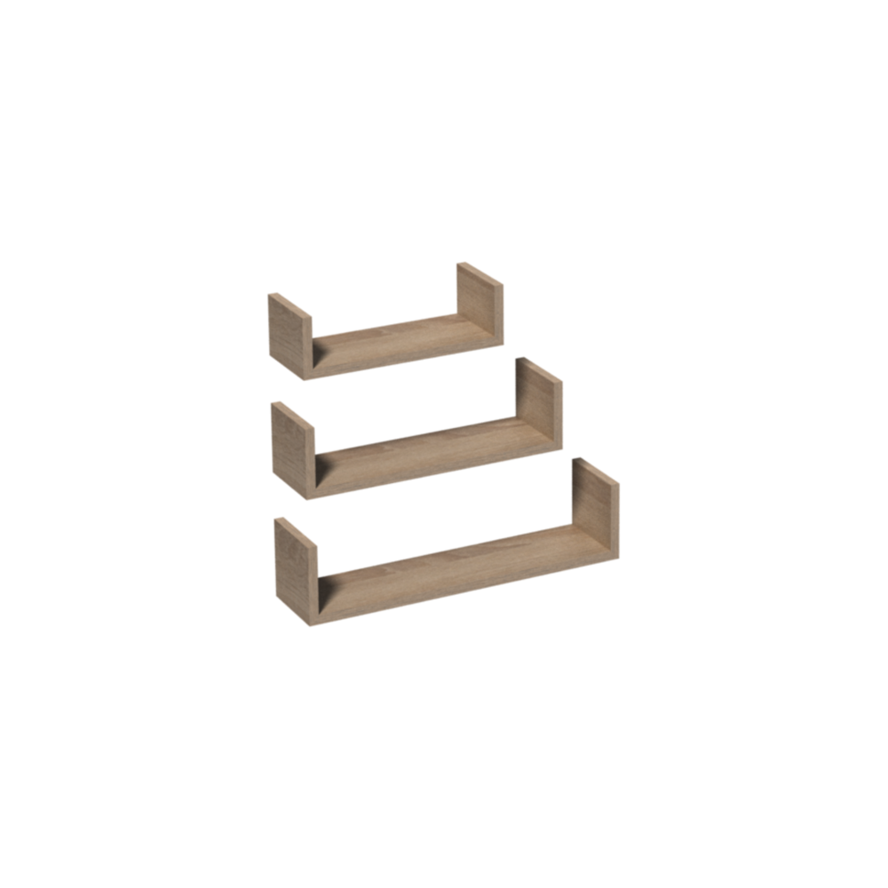 FUS 1 Półka kpl. DS 420/340/260 - Domabau.pl