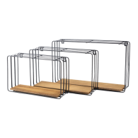 FWL 1 Półka kpl. LOFT 400/345/300 - Domabau.pl