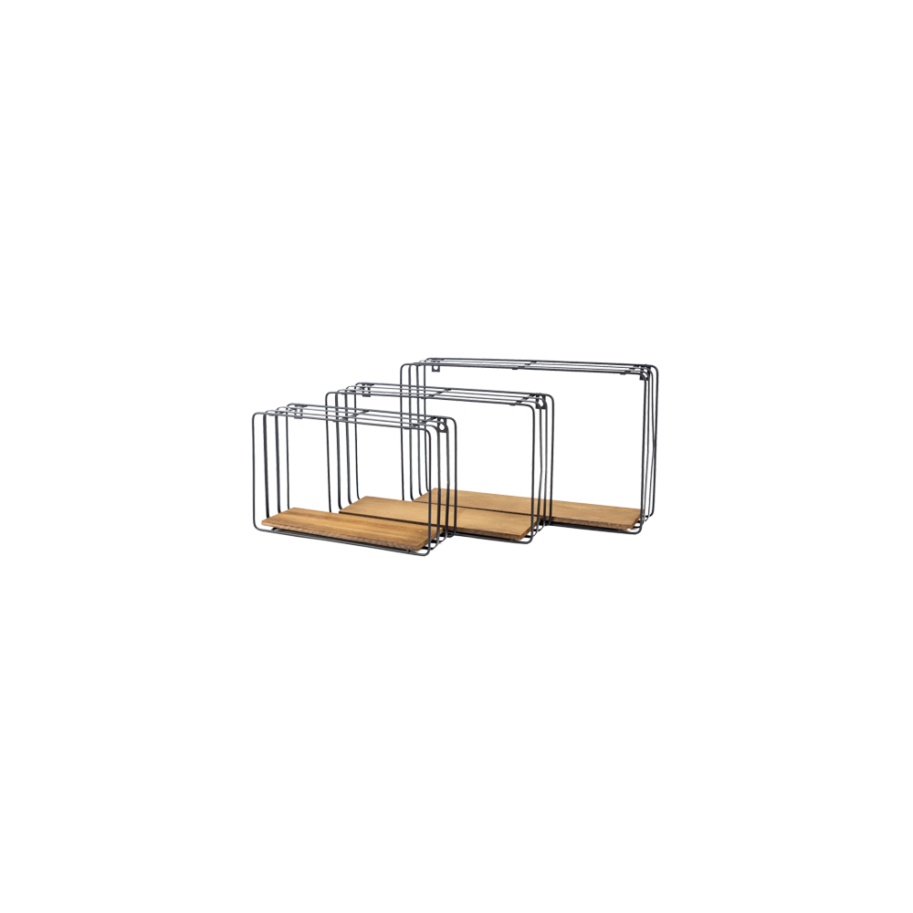 FWL 1 Półka kpl. LOFT 400/345/300 - Domabau.pl