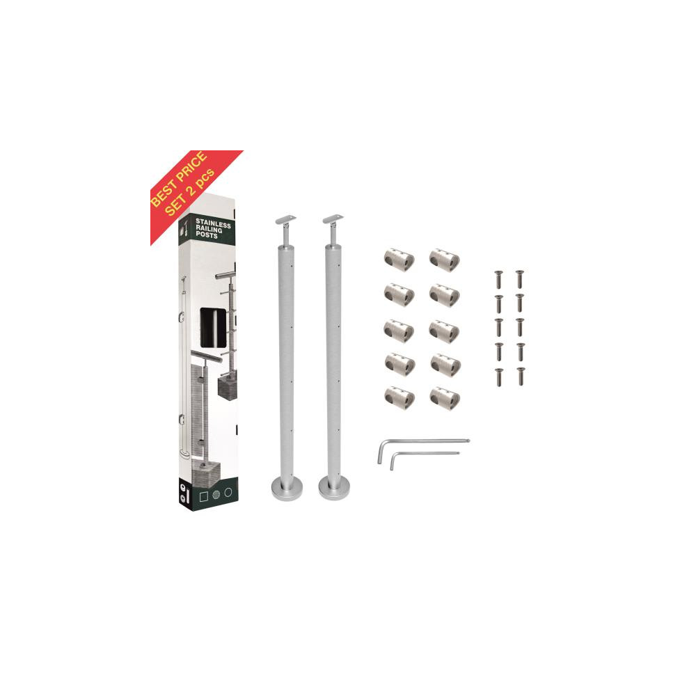 Słupek, Kotwienie górne - proste (2szt.)