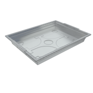 ARWO 80 Pojemnik PE BI 535x410x80 Integri - Domabau.pl