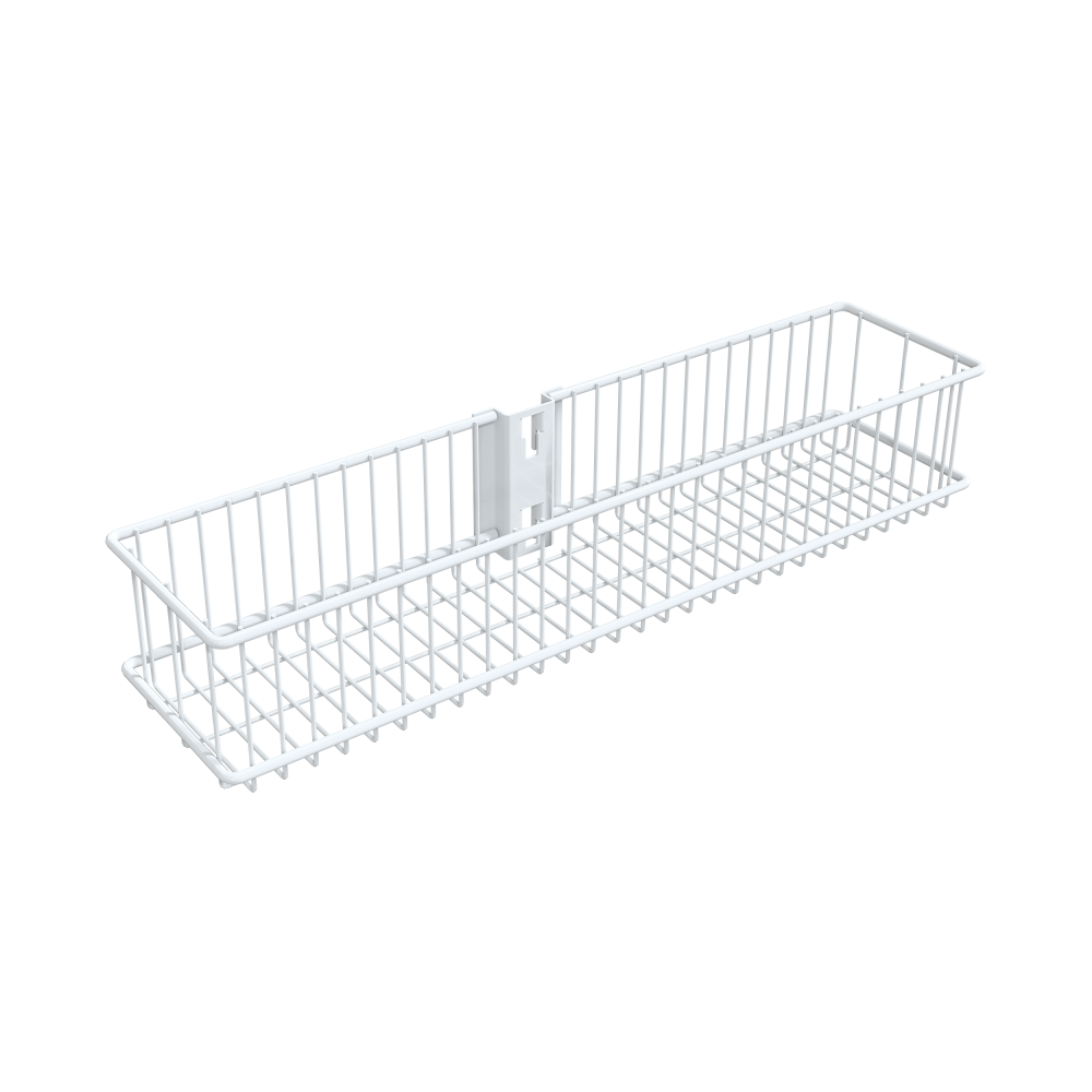 ARWU 105 Kosz do listwy pionowej podwójnej BI 435x104x80 Integri - Domabau.pl