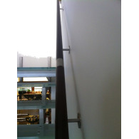 Poręcz drewniana okrągła fi 42,4mm - dł 300cm Dąb