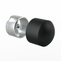 Zakończenie poręczy fi 42 wypukłe + adapter: kolory RAL