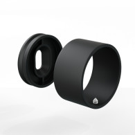 Kołnierz uchwyt prostopadły tulejowy poręczy fi 42,4 kolor