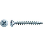 Wkręt hartowany do drewna SPAX 4x30mm - biały ocynk