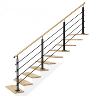 Zestaw balustrady Z4PS ND-Doma-4 LOFT Dąb