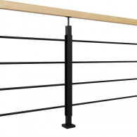 Zestaw balustrady Z4PS ND-Doma-4 LOFT Dąb