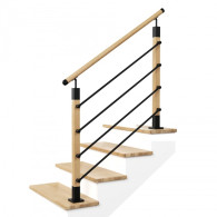 Zestaw balustrady Z2PS 50x50 RAL Dąb