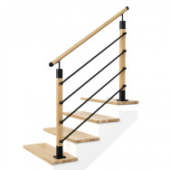 Zestaw balustrady Z2PS 50x50 RAL Dąb