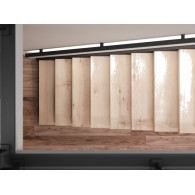 Poręcz ścienna SLIM LED 24V 25x45mm