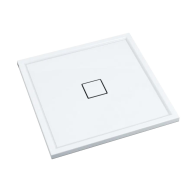 Erida brodzik kompozytowy kwadratowy 90 cm