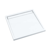 Estra brodzik kompozytowy kwadratowy 90 cm