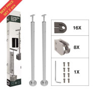 Słupek, Kotwienie górne - płaszczyzna (2szt.)