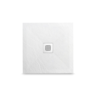 Balneo Stone Tray Brodzik kompozytowy kwadratowy F biały 90 x 90 x 2,5 cm