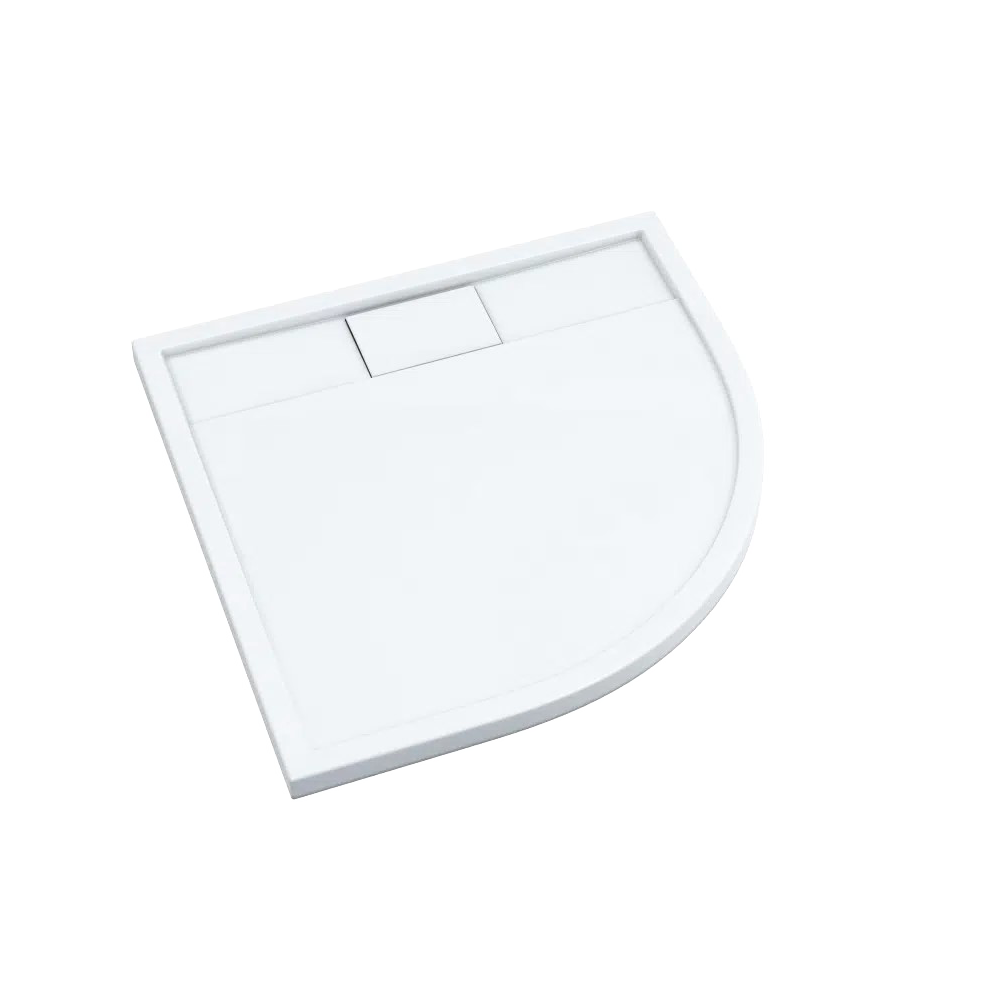 Charis brodzik kompozytowy półokrągły 90 cm