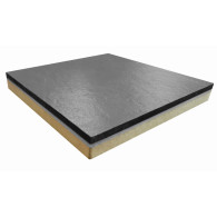 Mestrii Atira czarny brodzik kompozytowy półokrągły 100 cm IBSTC-1-100100-O syfon gratis