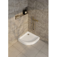 Favory Plus brodzik półokrągły 80x80 cm