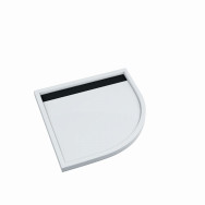 Ajax B&amp;W brodzik kompozytowy półokrągły 90 cm