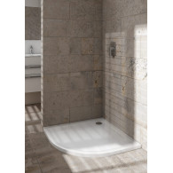 Caspar New brodzik półokrągły 90x90 cm