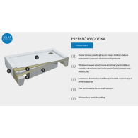 Competia brodzik półokrągły 100 cm