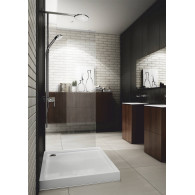 Competia New brodzik półokrągły 80 cm