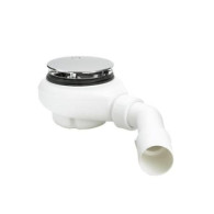 Caspar New Black Stone brodzik czarny kwadratowy 80x80 cm