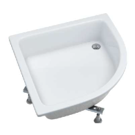 Dafne brodzik półokrągły 90 cm