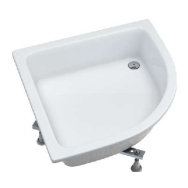 Dafne brodzik półokrągły 90 cm