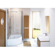 Dante brodzik półokrągły 80 cm